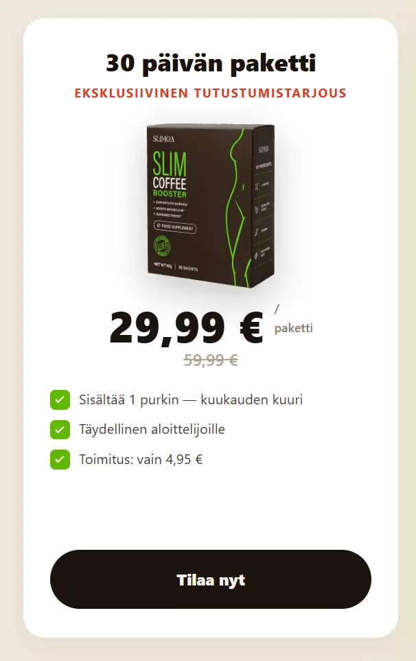 Slimqa Coffee Booster – Angebotspreis
